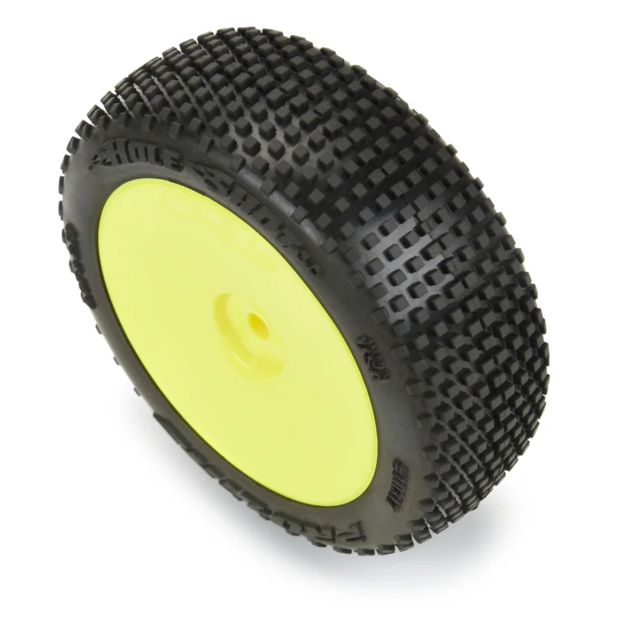 Hole Shot 3.0 Buggy Tires Mounted Velocity Yellow Wheels for detail 3