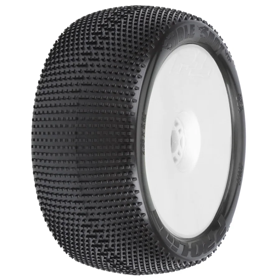 Hole Shot VTR 4.0 S3 18 Truck Mounted White Wheels F/R detail 1