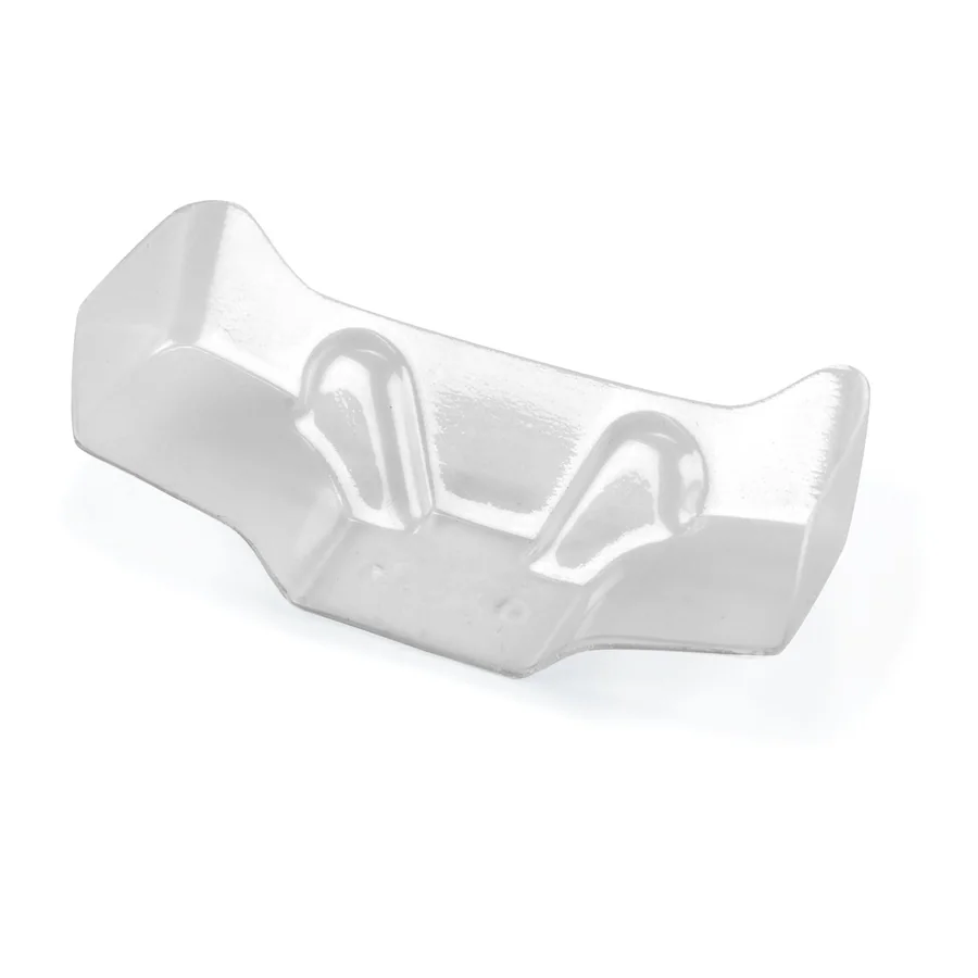 Low Front Wing Clear 2 for TLR 22X 1/10 2 Wheel Drive Buggy detail 1