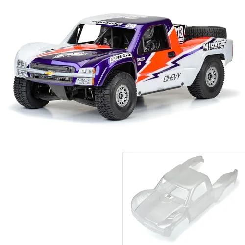 Pre-Cut 2007 Chevy Silverado Clear Body for Unlimited Desert