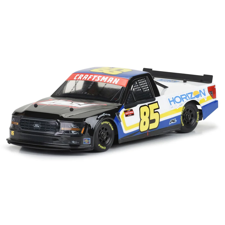 Pre-Cut 2024 Ford F-150 NASCAR Truck Series Clear Body for Losi detail 3