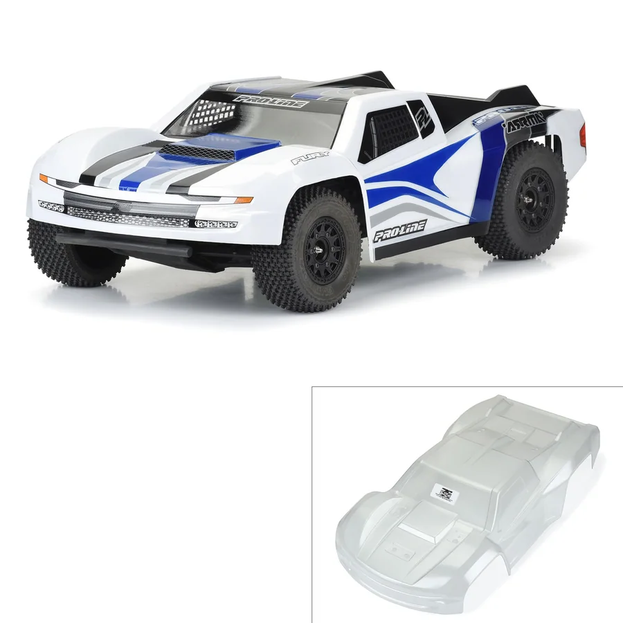 Pre-Cut Flo-Tek Fusion Tough-Color Gray Body for ARRMA Fury detail 2