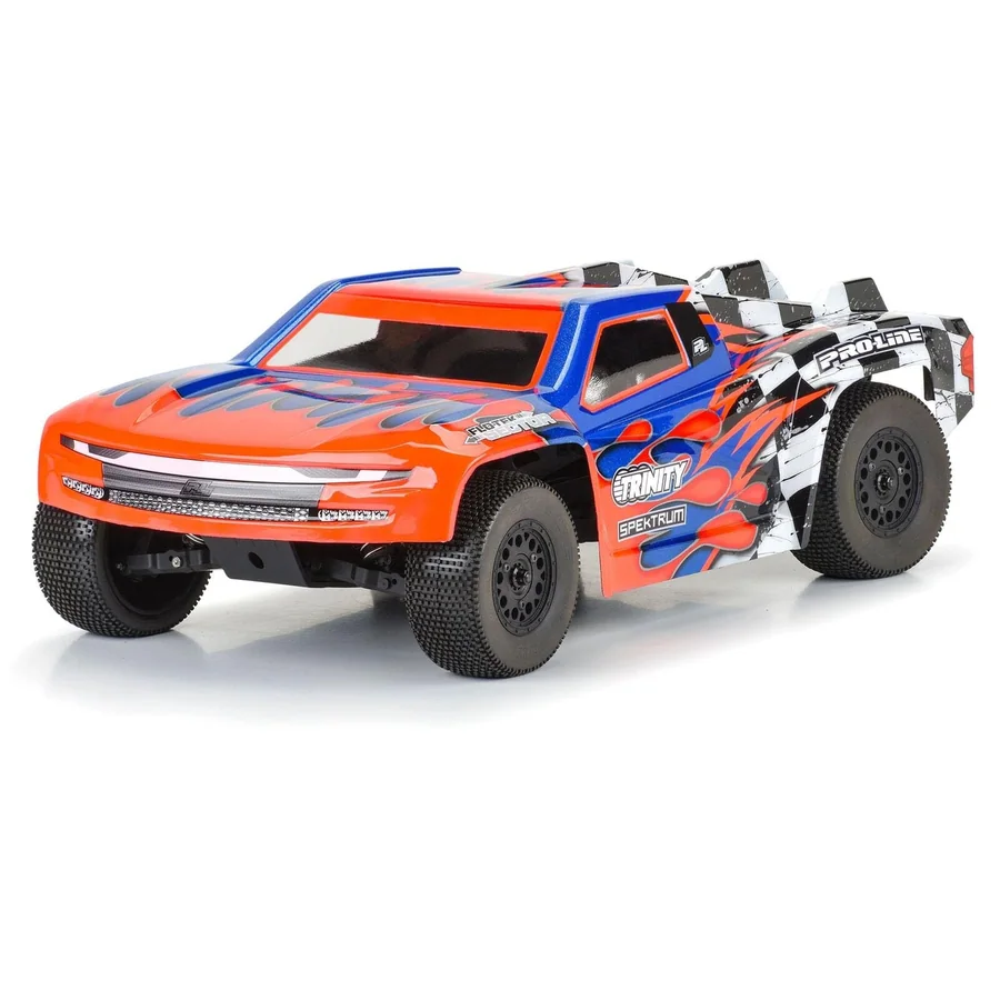 Pre-Cut Flo-Tek Sector Clear Short Course Body detail 2