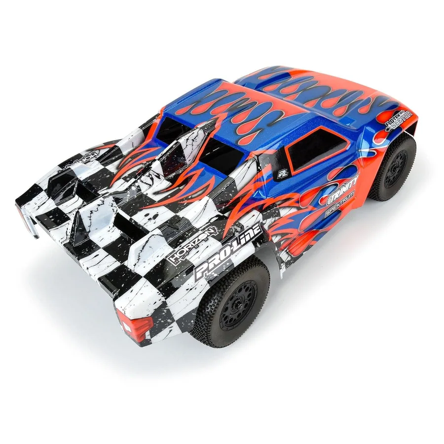 Pre-Cut Flo-Tek Sector Clear Short Course Body detail 4