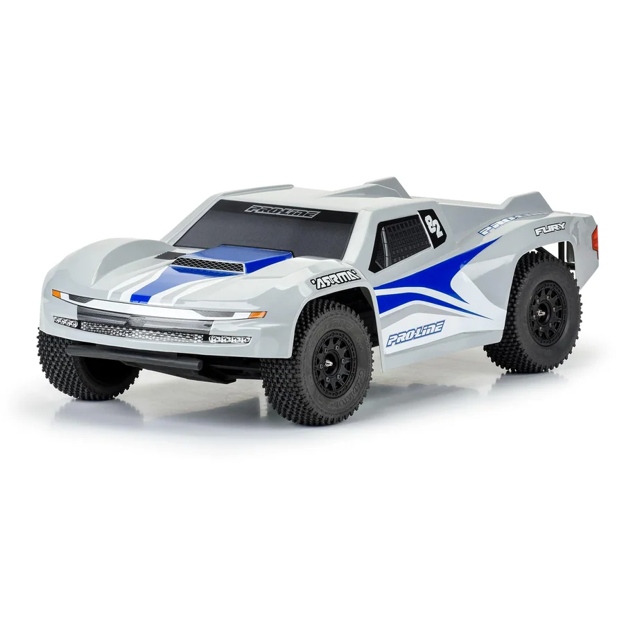 Pre-Cut Sector Tough-Color Gray Body for ARRMA Fury detail 3
