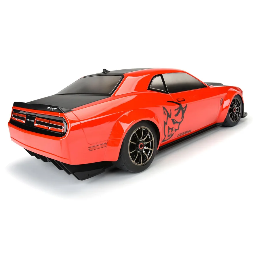 PROT Oform Dodge Challenger SRT Demon Clear Body for ARRMA RC detail 4