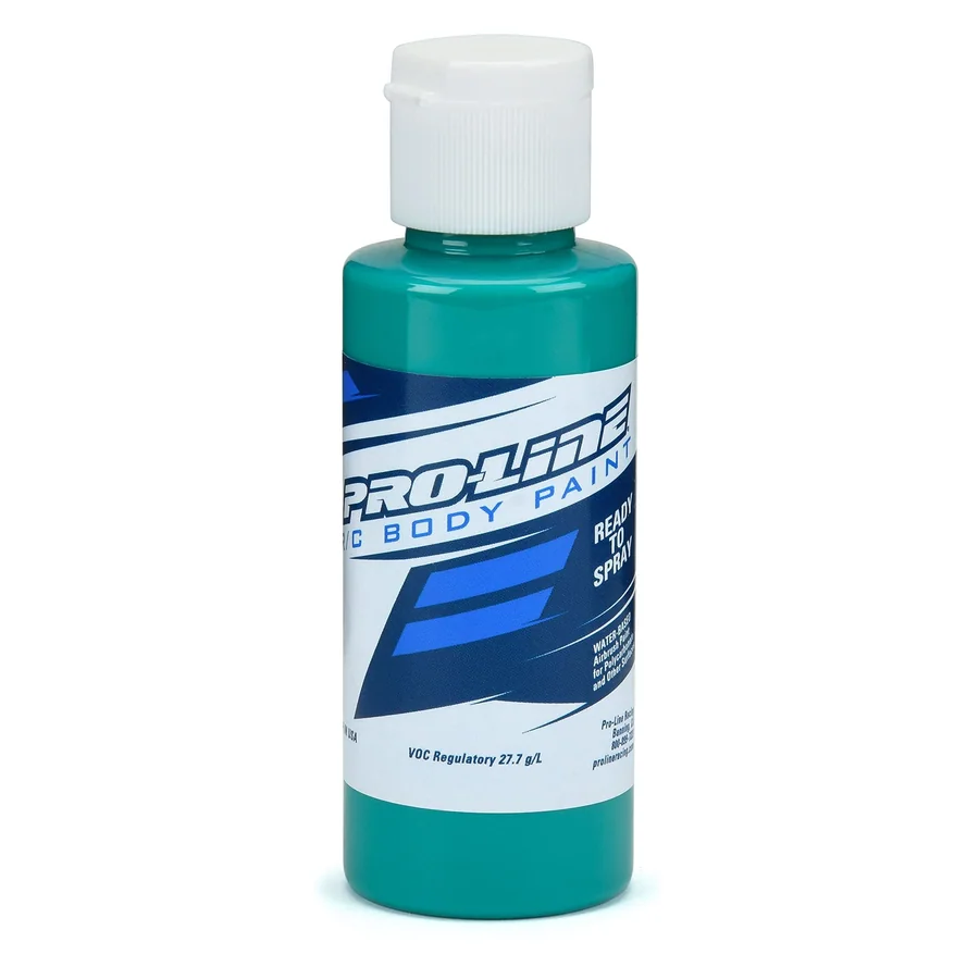 RC Body Paint - Fluorescent Aqua detail 1