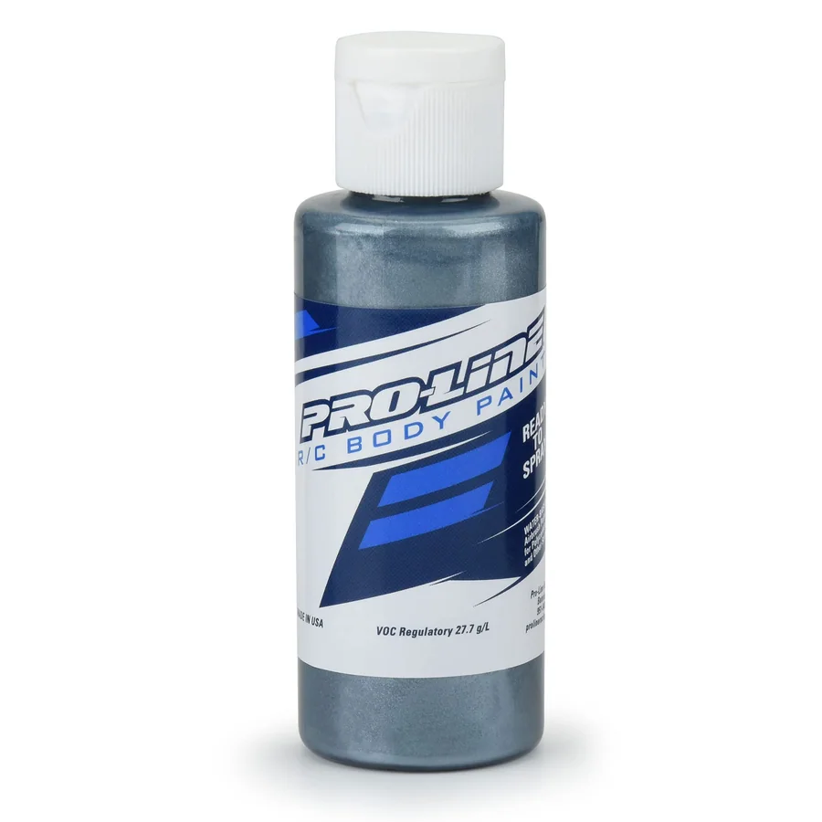 RC Body Paint - Metallic Billet Silver detail 1