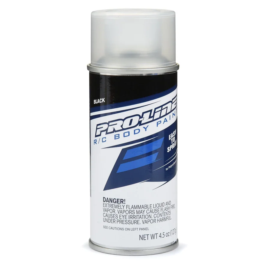 RC Body Spray Paint - Black detail 1