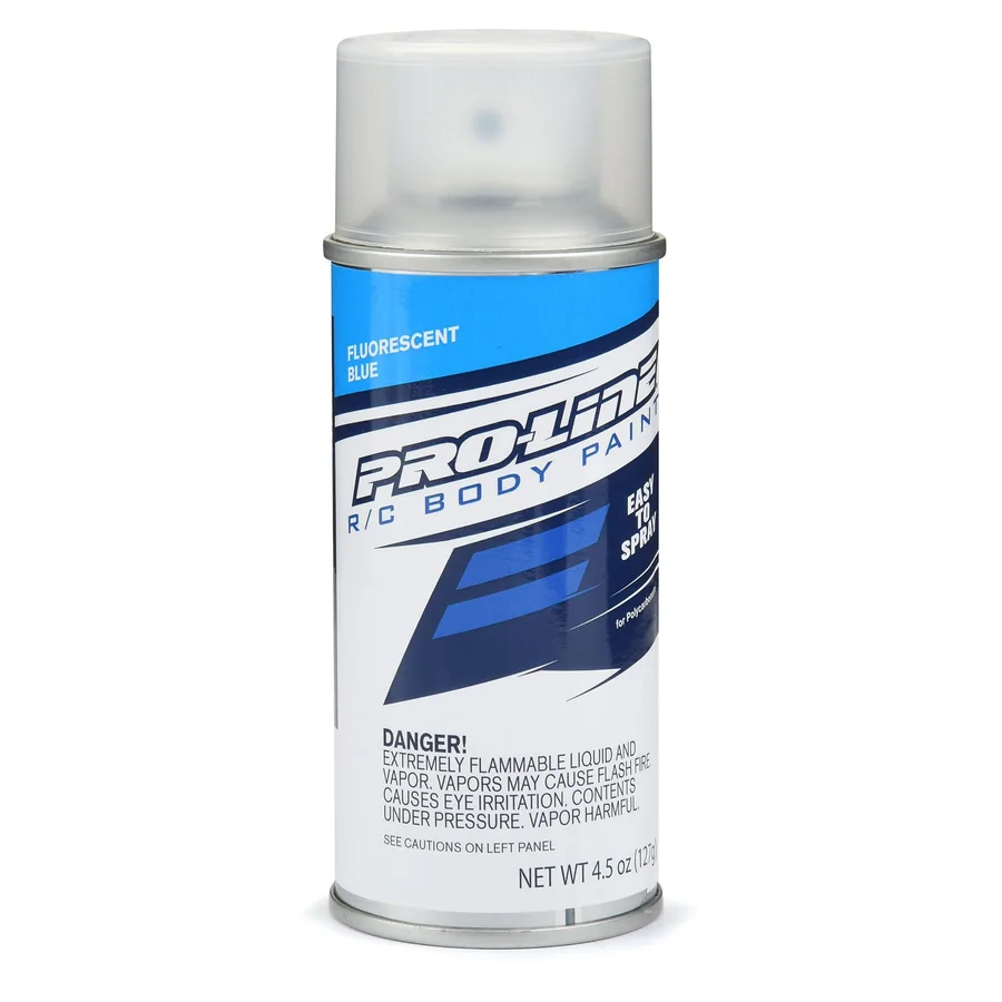 RC Body Spray Paint - Fluorescent Blue detail 1