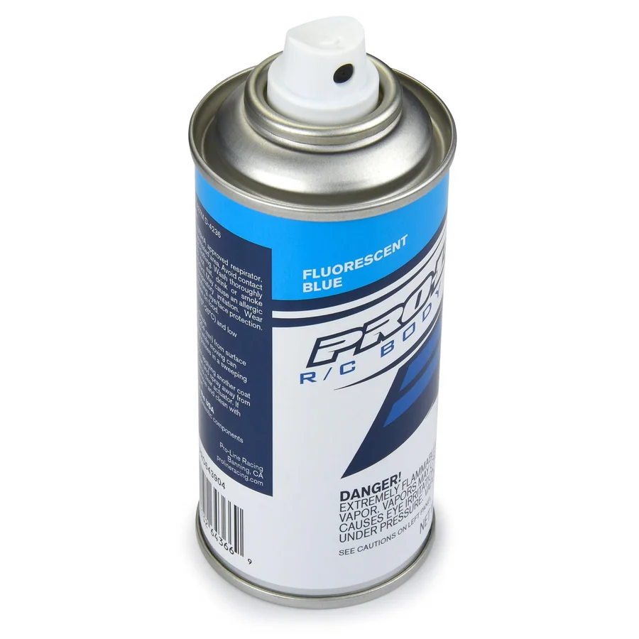 RC Body Spray Paint - Fluorescent Blue detail 3