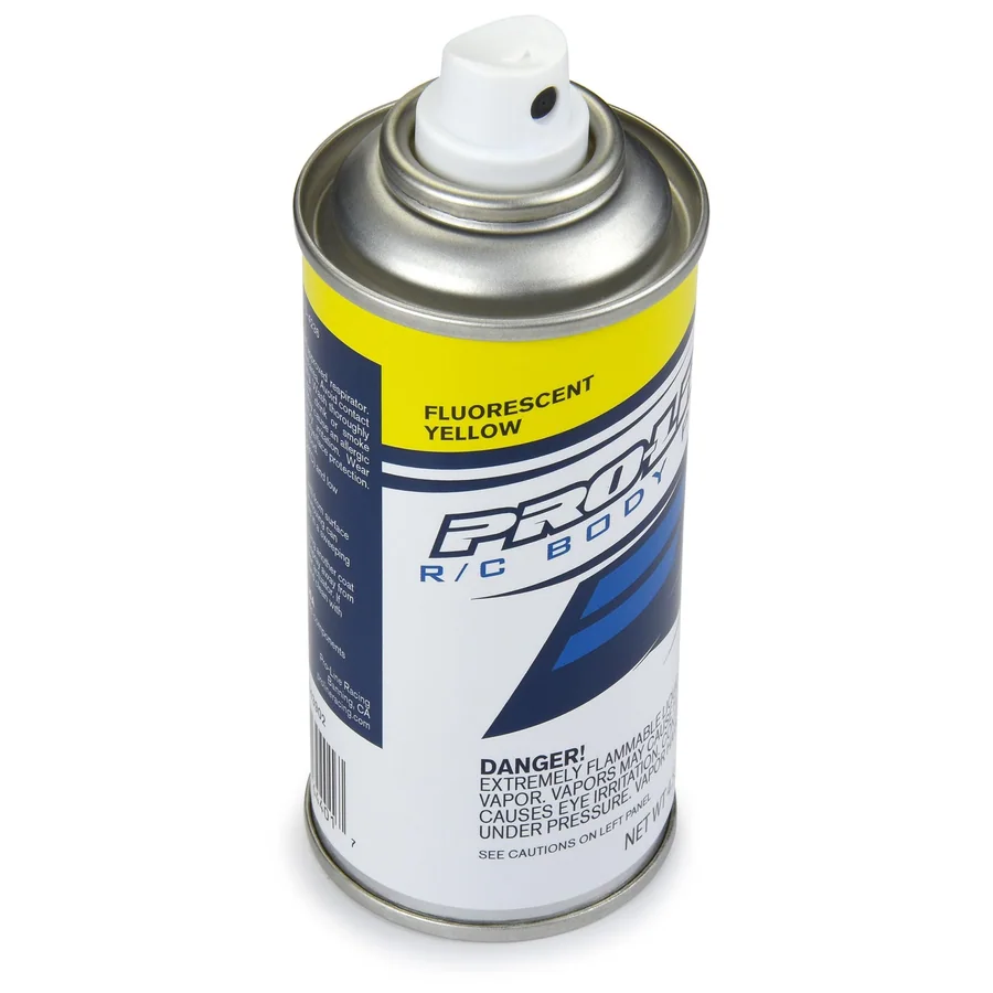 RC Body Spray Paint - Fluorescent Yellow detail 3