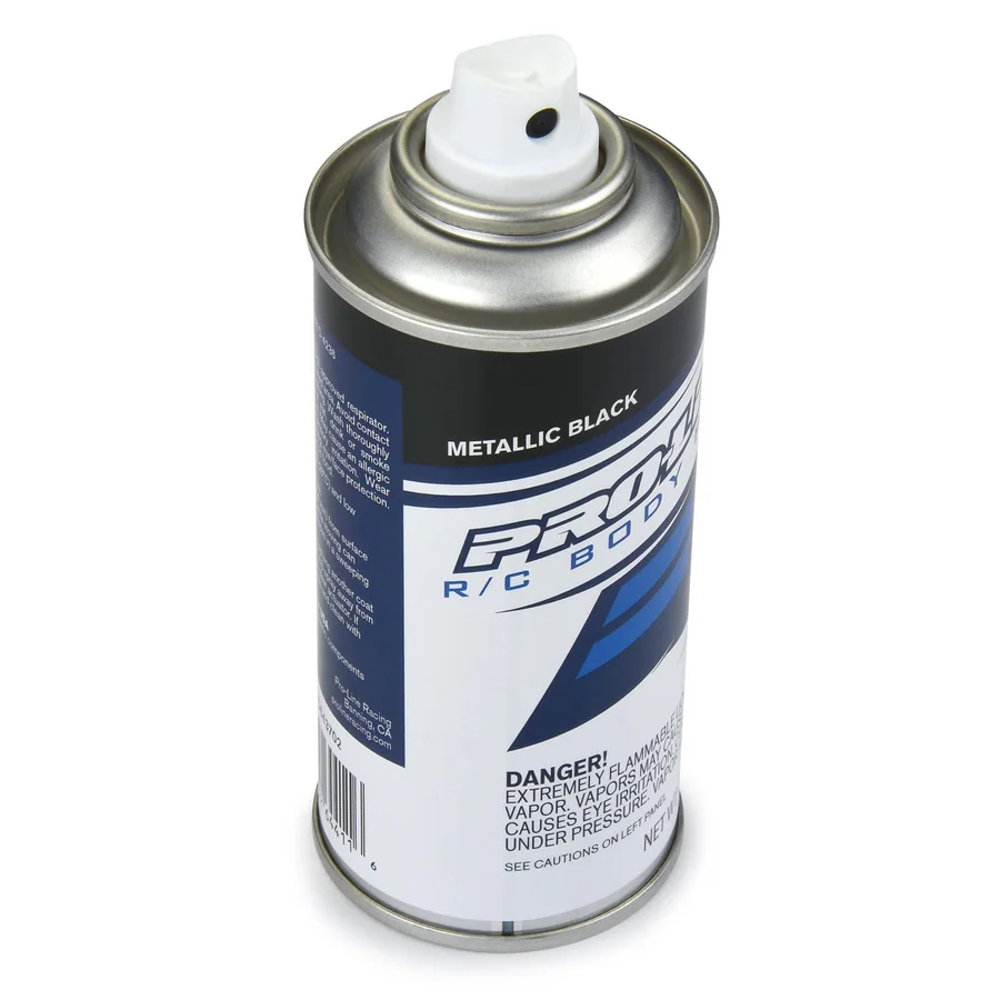 RC Body Spray Paint - Metallic Black detail 3