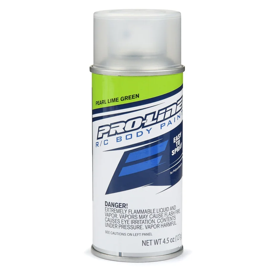 RC Body Spray Paint - Pearl Lime Green detail 1