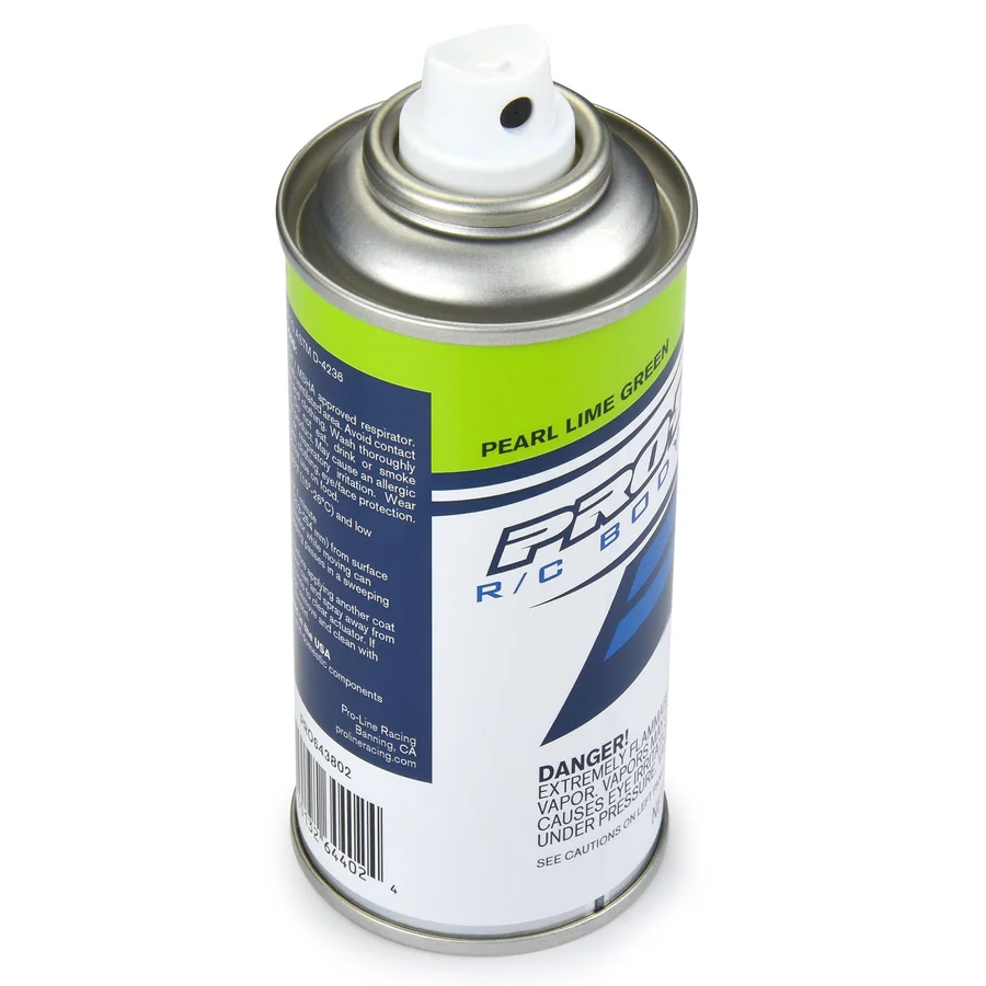 RC Body Spray Paint - Pearl Lime Green detail 3