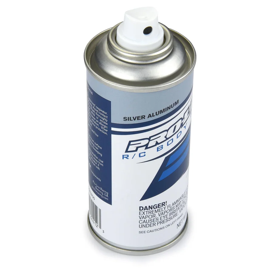 RC Body Spray Paint - Silver Aluminum detail 3