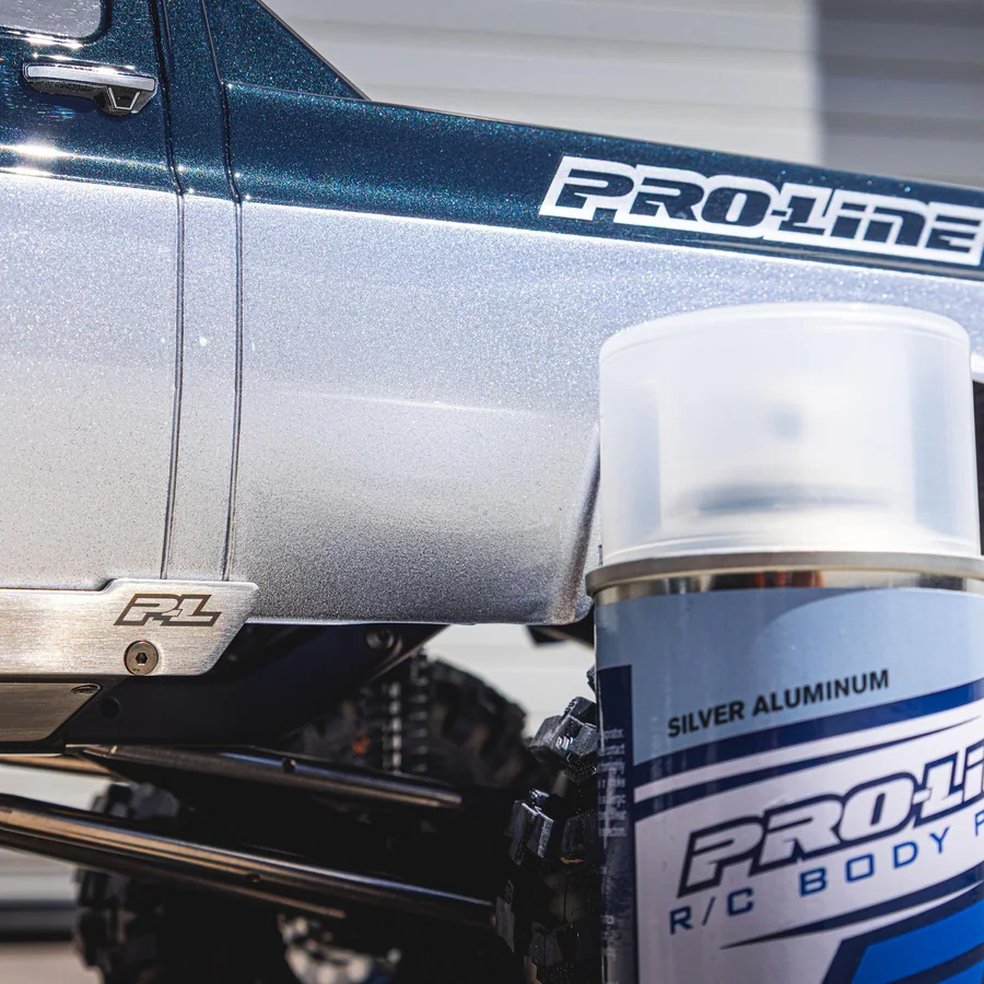 RC Body Spray Paint - Silver Aluminum detail 4
