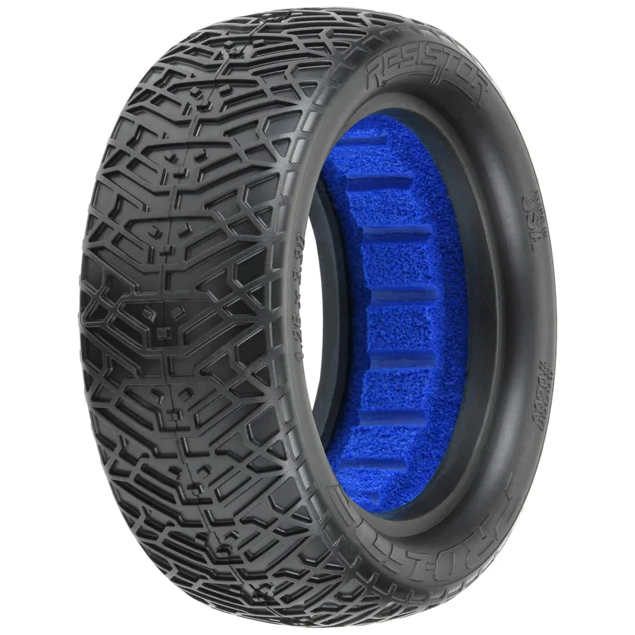 Resistor 2.2 4 Wheel Drive S4 Buggy Front Tires detail 1