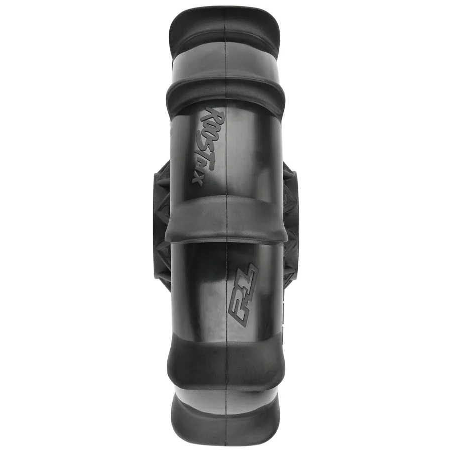 Roost MX Sand/Snow Paddle Motorcycle Tire Mounted on Black detail 2
