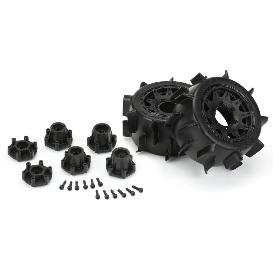 Sand Paw LP 2.8 Mounted Raid Black 6x30 F/R detail 3