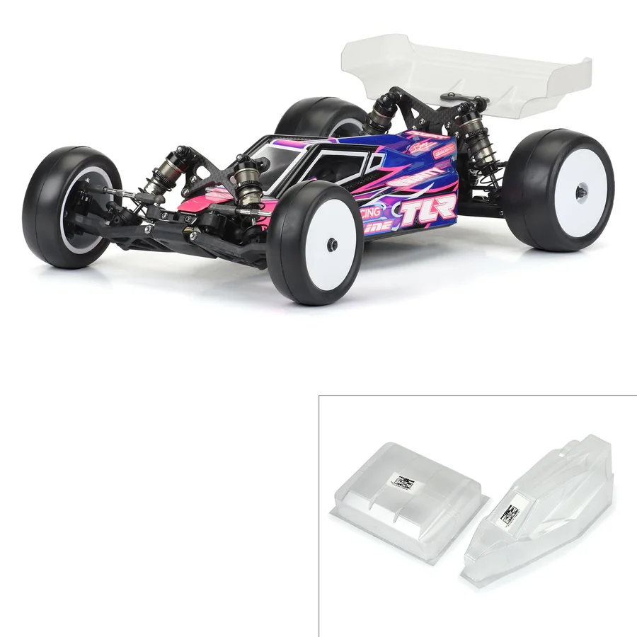 Sector Light Weight Clear Body for TLR 22 5.0 detail 1