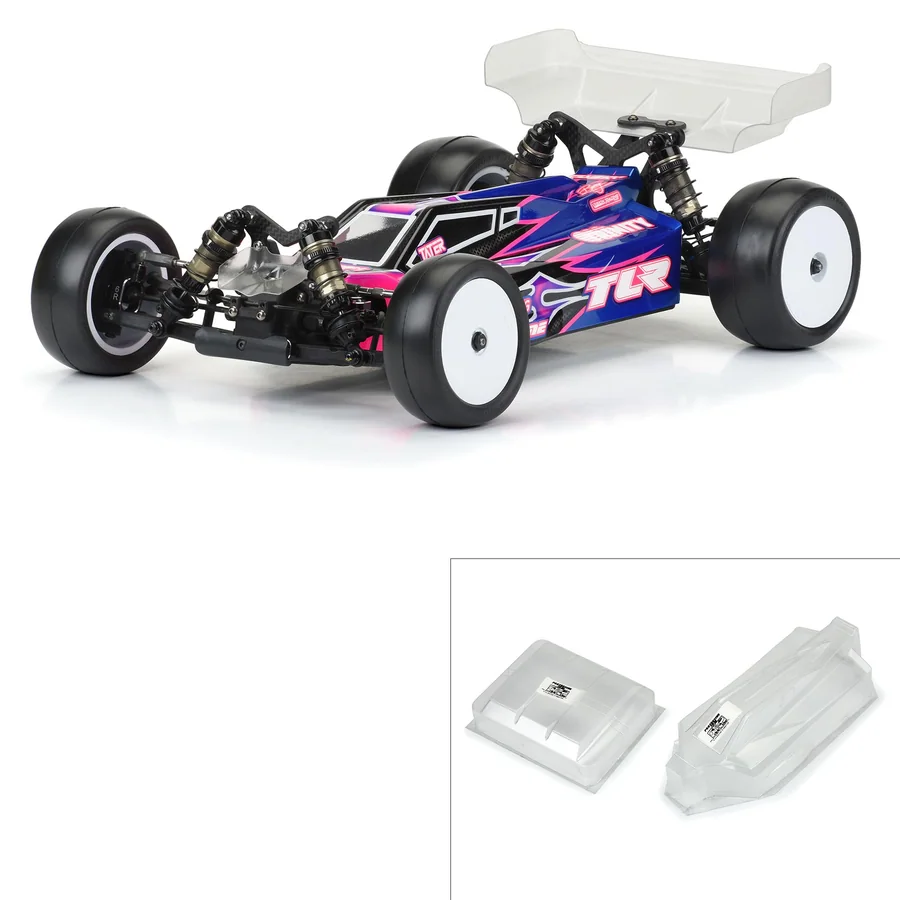 Sector Light Weight Clear Body for TLR 22X-4 detail 1