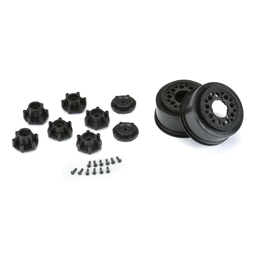Showtime 2.2"/3.0" Black 3x30 Removable Hex 12mm & 14mm SC Dirt detail 4