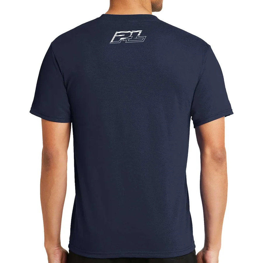 Streak Deep Navy T-Shirt - Small detail 2