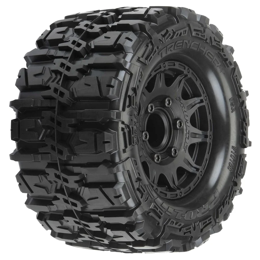 Trencher HP 2.8 Belted Tires Mounted Raid 6x30 Wheels F/R detail 1