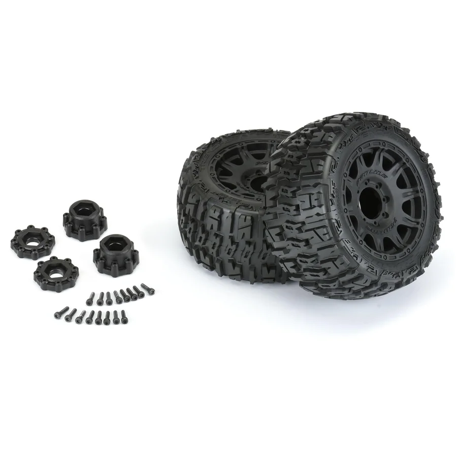Trencher LP 3.8 Mounted Raid 8x32 Wheels 17mm F/R detail 4
