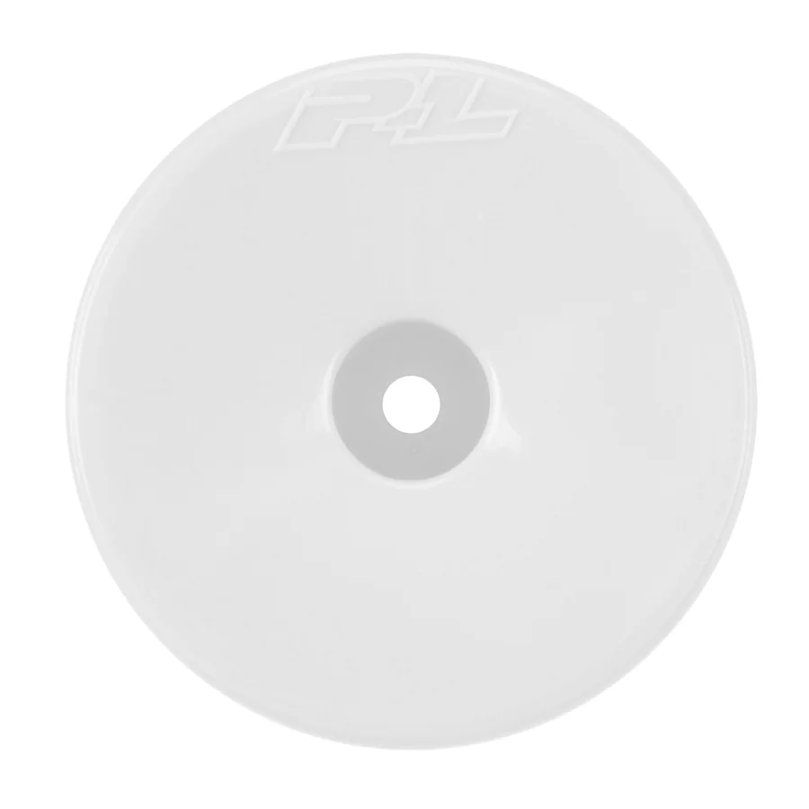 Velocity F/R 2.2" 12mm Stadium Truck Wheels 4 White for TLR detail 1