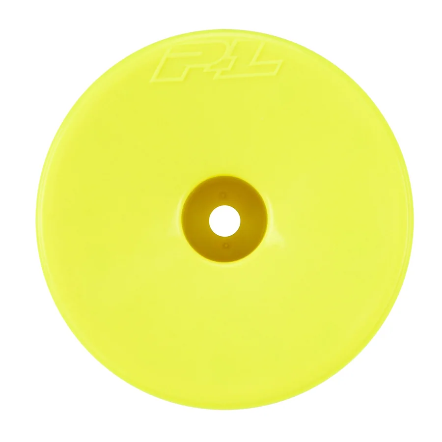 Velocity F/R 2.2" 12mm Stadium Truck Wheels 4 Yellow for TLR detail 1