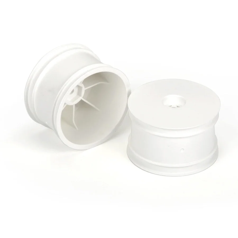 Velocity Rear 2.2 Wheels 2 White 22X STD detail 2