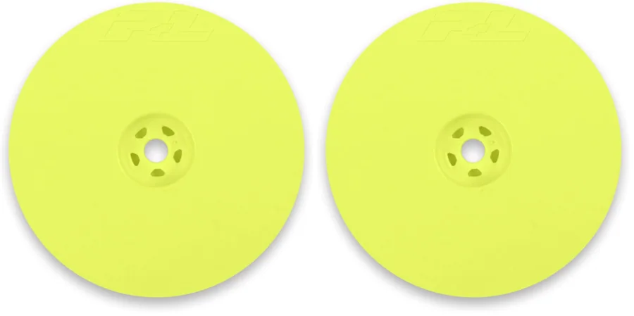 Velocity Rear 2.2 Wheels 2 Yllw 22X STD (Pack of 2) detail 1