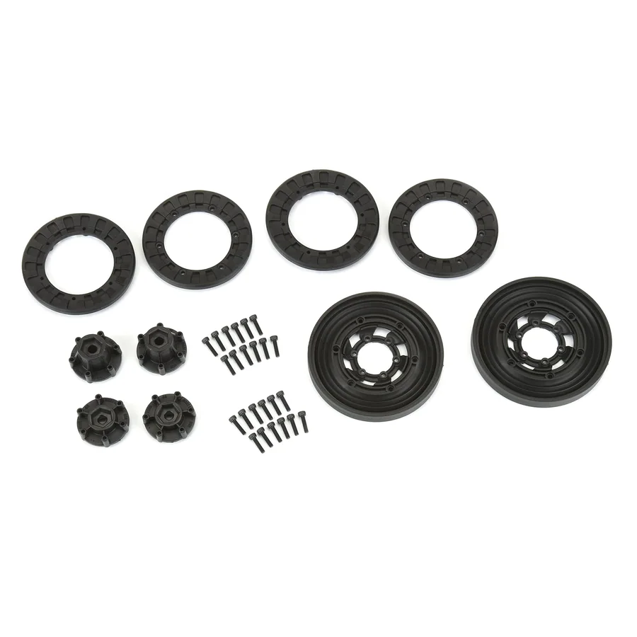 Vice CrushLock 2.6 Black/Black 6x30 Wheels F/R detail 4